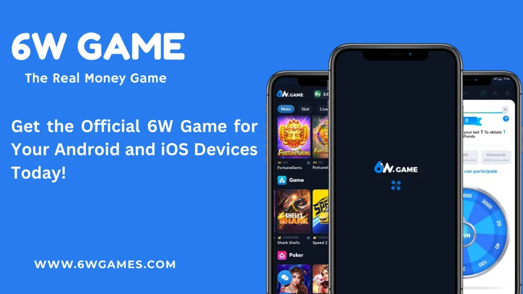 Descargas de 6W (aplicación de ingresos reales) para Android e iOS - 6W Game